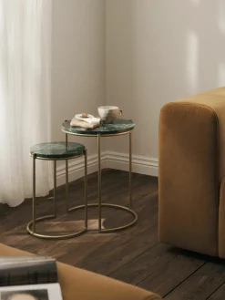 Marmeren bijzettafels Ella, set van 2^Westwing Collection Outlet