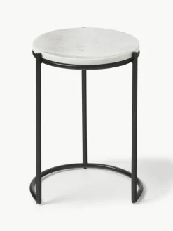 Marmeren bijzettafels Ella, set van 2^Westwing Collection Discount
