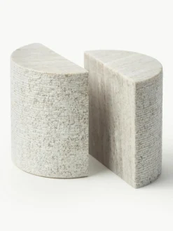 Marmeren boekensteun Nile, 2 stuks^Westwing Collection Online