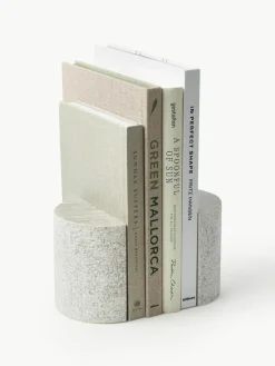 Marmeren boekensteun Nile, 2 stuks^Westwing Collection Online