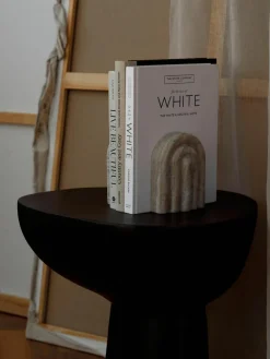Marmeren boekensteunen Malie, 2 stuks^Westwing Collection Fashion