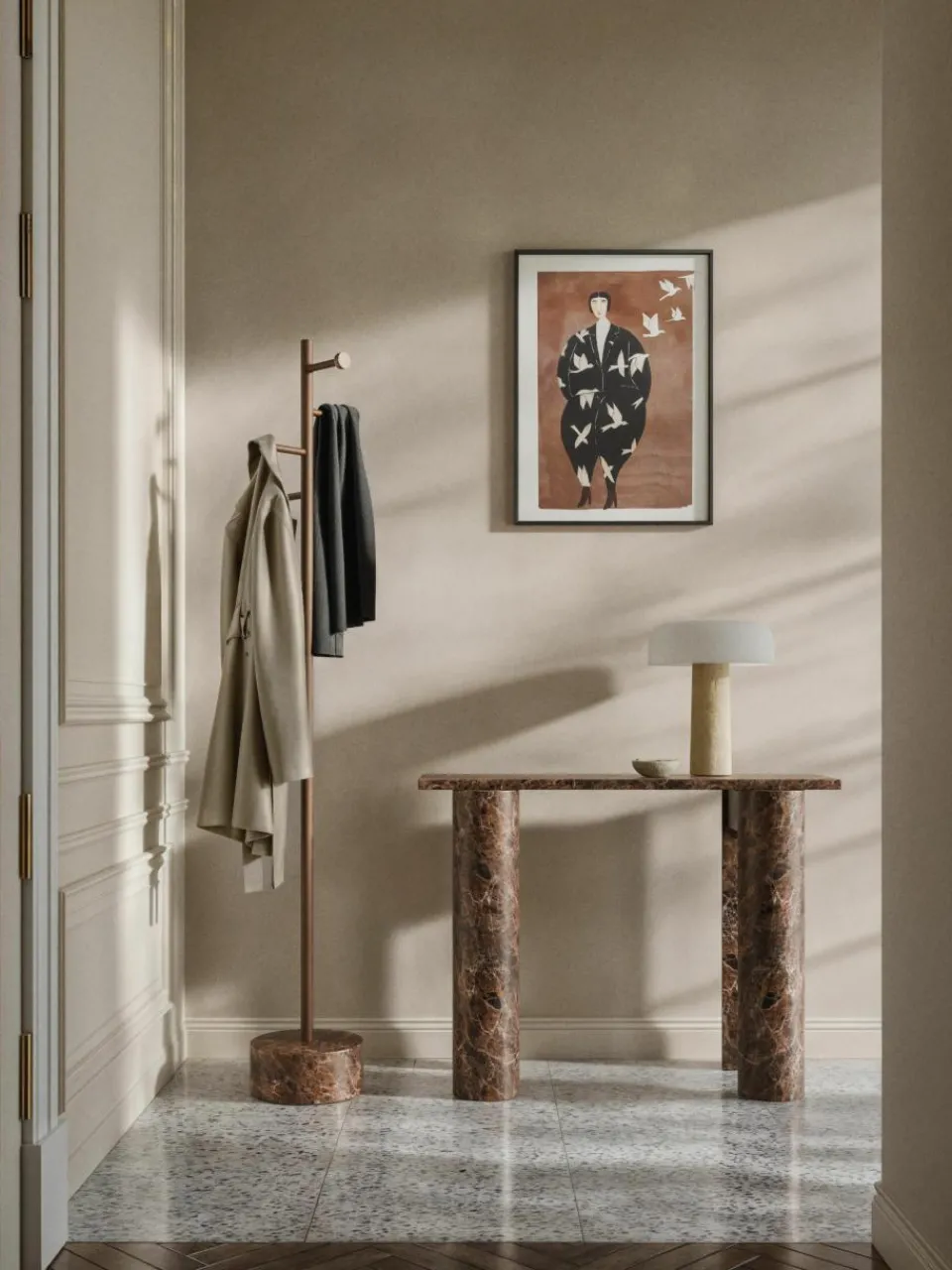 Marmeren console Disa^Westwing Collection Best