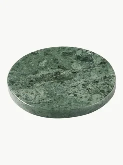 Marmeren onderzetters Callum in groen, 4 stuks^Westwing Collection Sale