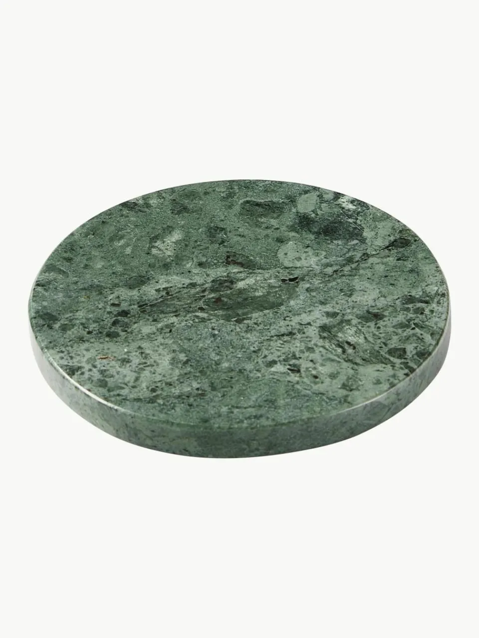 Marmeren onderzetters Callum in groen, 4 stuks^Westwing Collection Sale