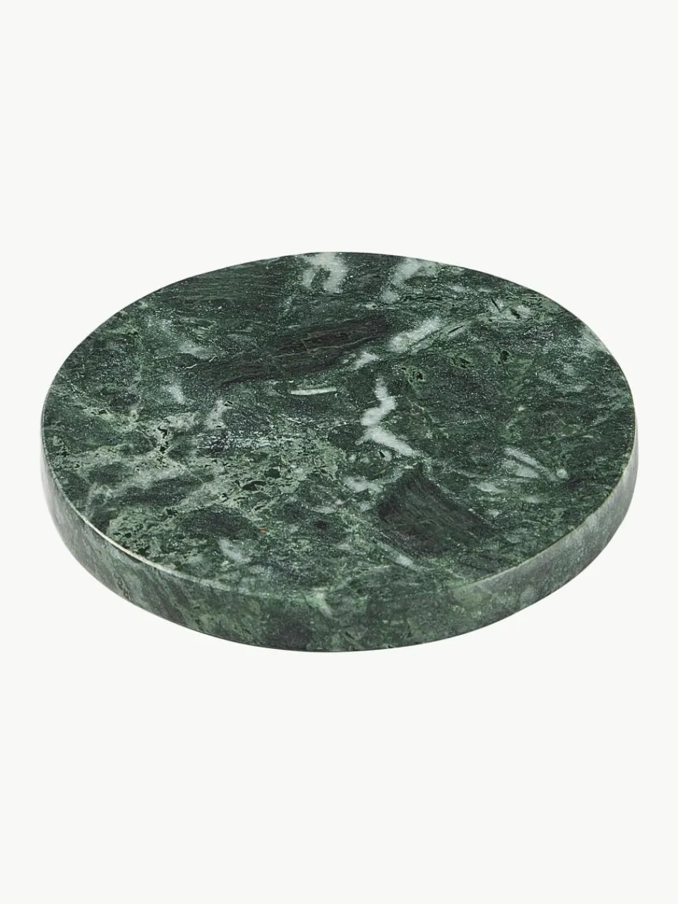 Marmeren onderzetters Callum in groen, 4 stuks^Westwing Collection Sale