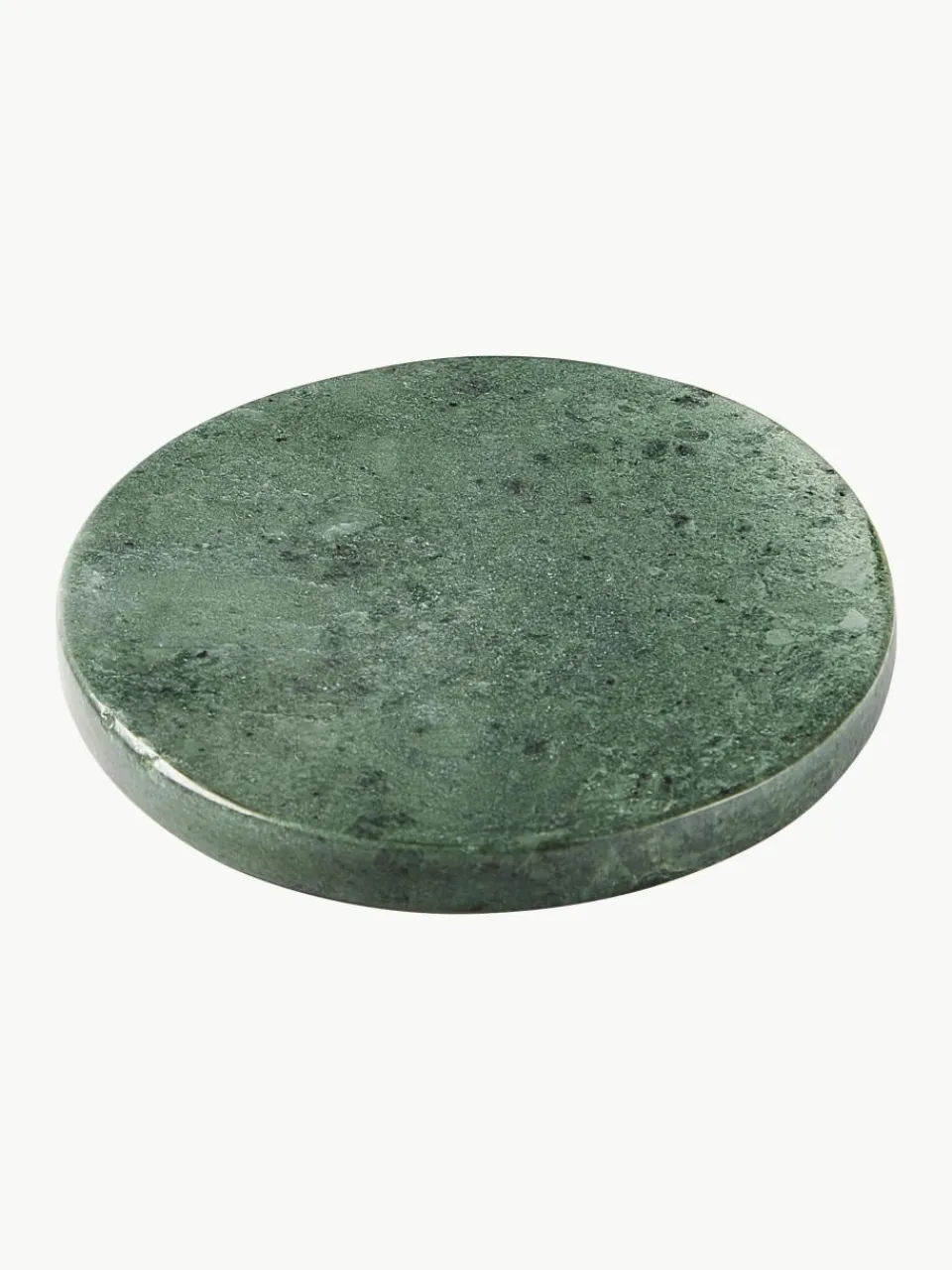 Marmeren onderzetters Callum in groen, 4 stuks^Westwing Collection Sale