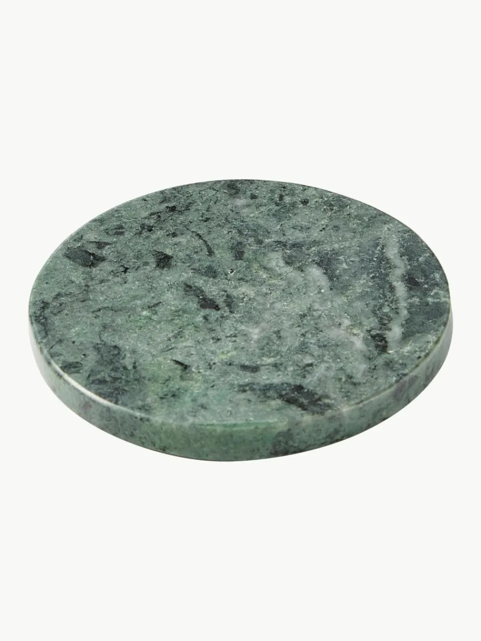 Marmeren onderzetters Callum in groen, 4 stuks^Westwing Collection Sale