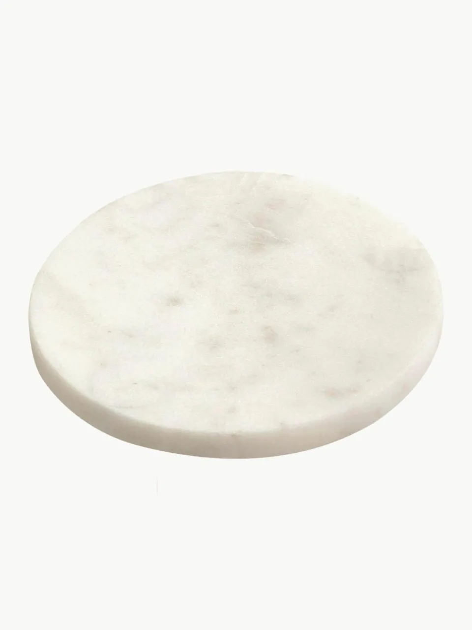 Marmeren onderzetters Callum in wit, 4 stuks^Westwing Collection Discount