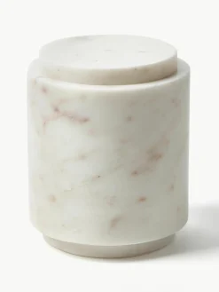 Marmeren opbergpot Simba, H 14 cm^Westwing Collection New