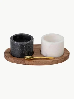 Marmeren opbergpotten Florio, set van 4^Bloomingville Sale