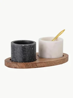 Marmeren opbergpotten Florio, set van 4^Bloomingville Sale