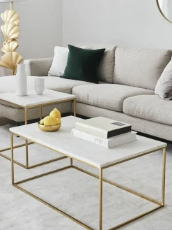 Marmeren salontafel Alys^Westwing Collection Best