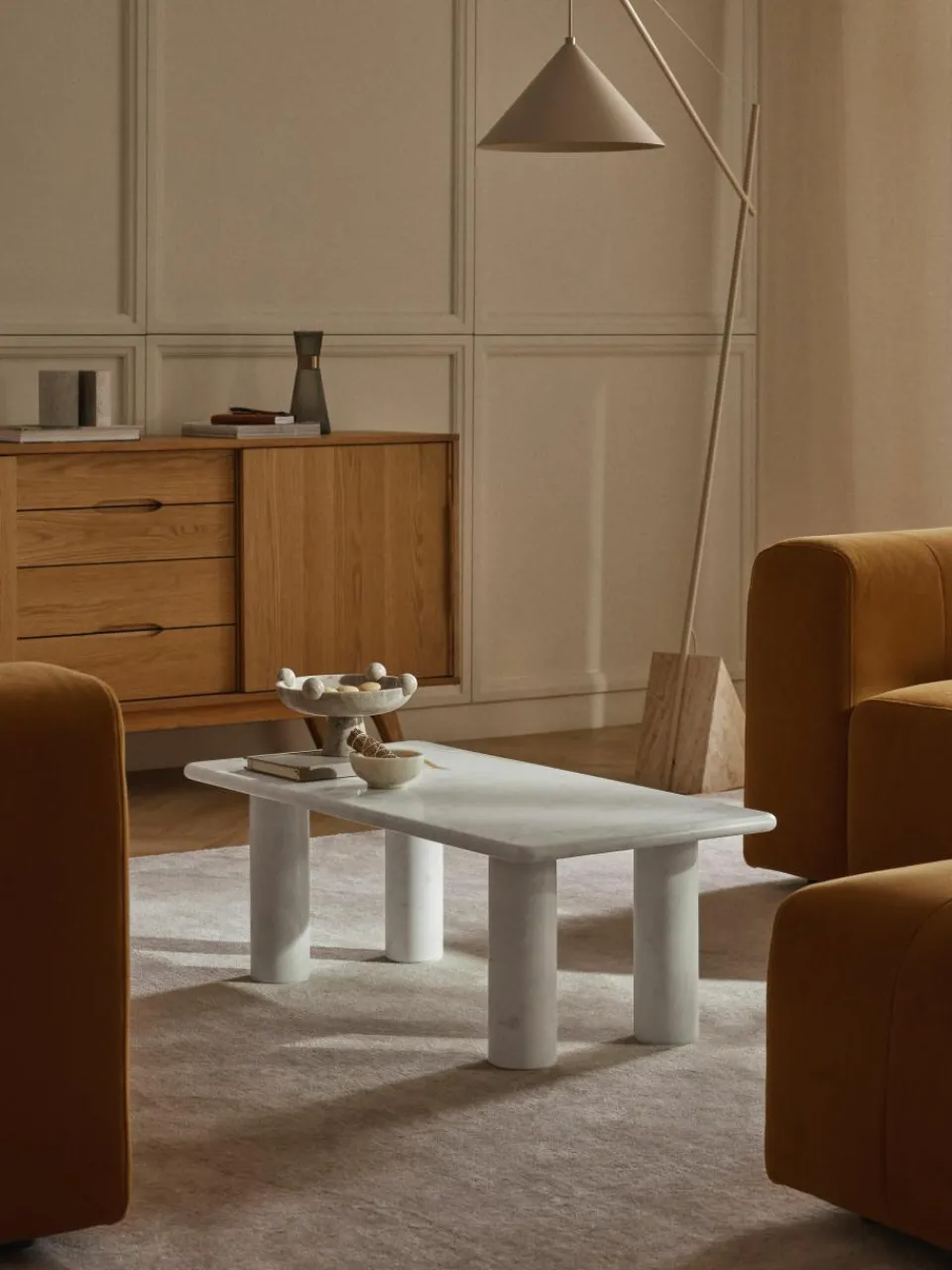 Marmeren salontafel Mabel^Westwing Collection Outlet