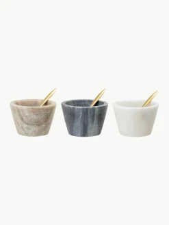 Marmeren schaal Janina met lepel, set van 3^Bloomingville Discount
