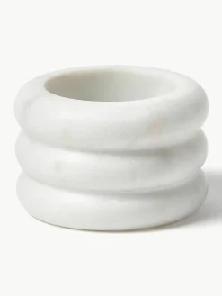 Marmeren schalen Zuri met lepel, 2 stuks^Westwing Collection Outlet