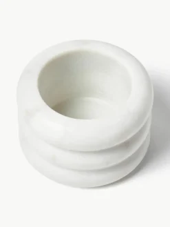 Marmeren schalen Zuri met lepel, 2 stuks^Westwing Collection Outlet