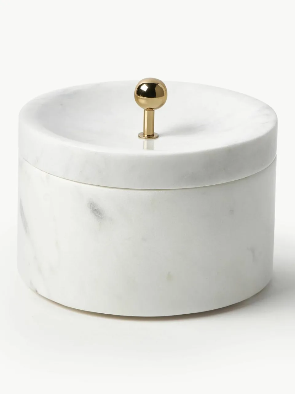 Marmeren sieradendoosje Selina met deksel^Westwing Collection Sale