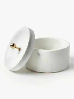 Marmeren sieradendoosje Selina met deksel^Westwing Collection Sale