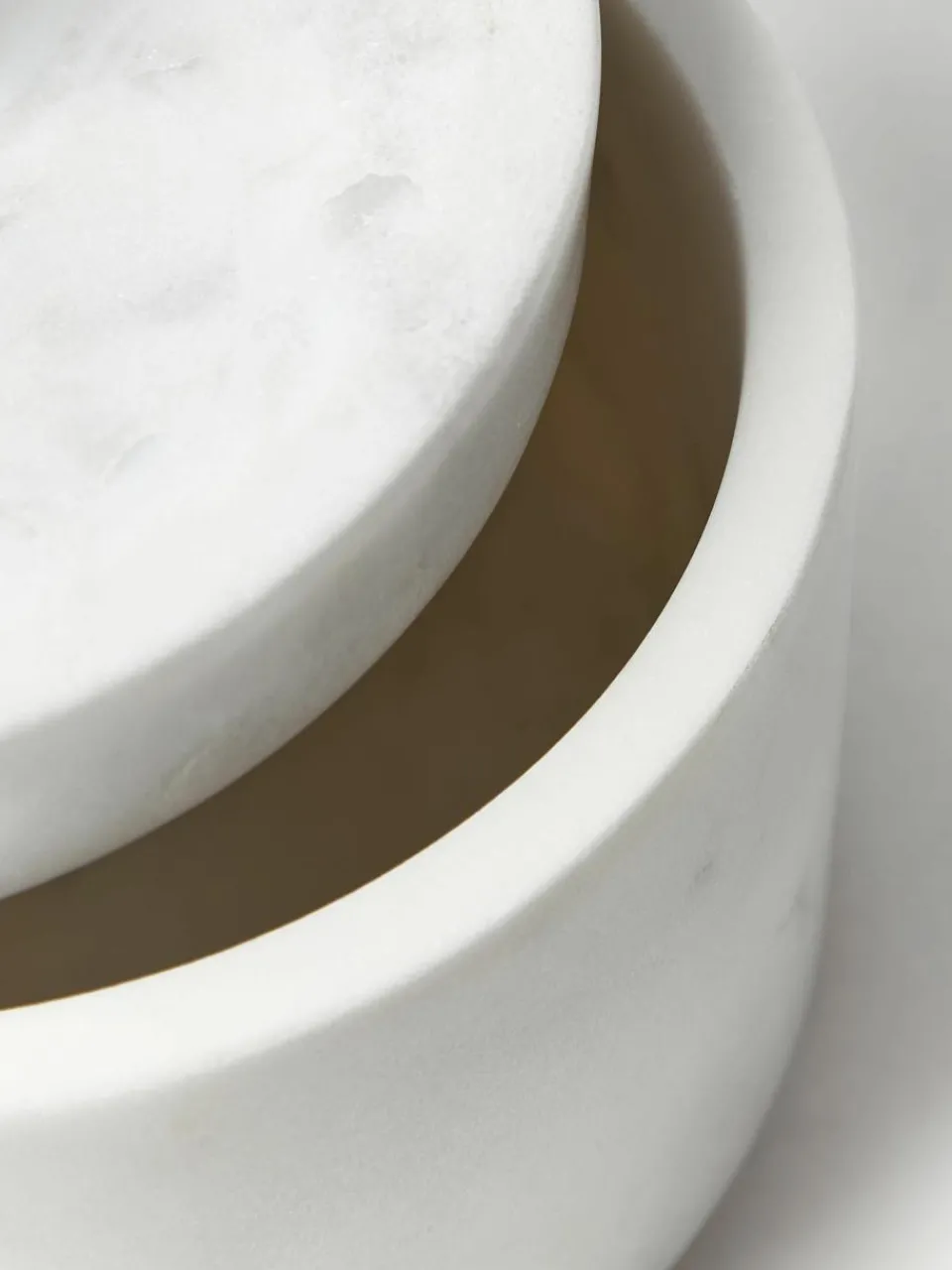 Marmeren sieradendoosje Selina met deksel^Westwing Collection Sale
