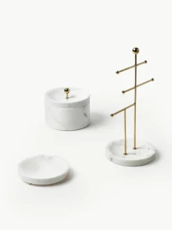 Marmeren sieradendoosje Selina met deksel^Westwing Collection Sale