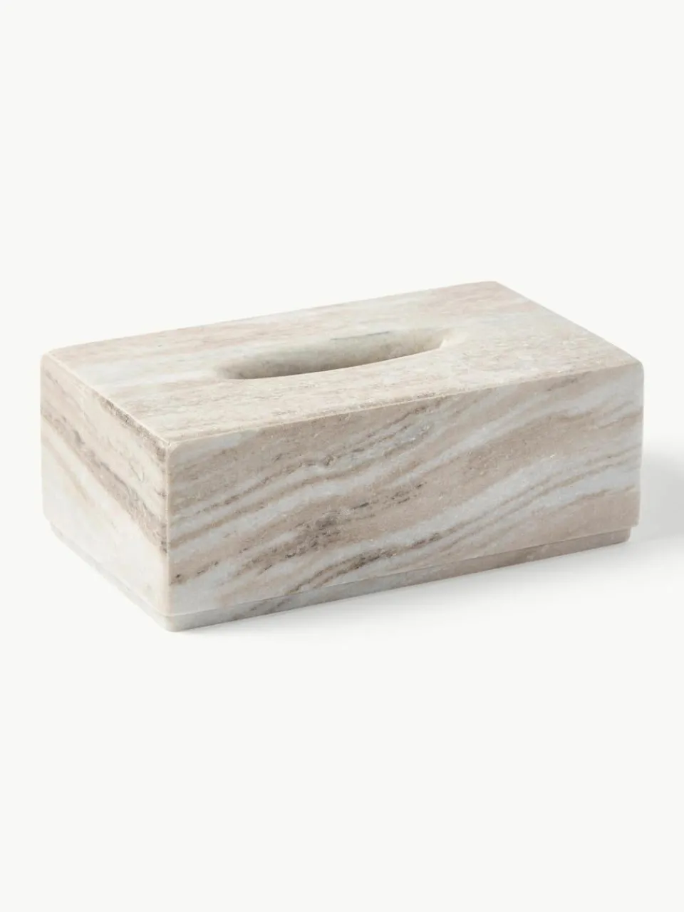 Marmeren tissuebox Simba^Westwing Collection Fashion