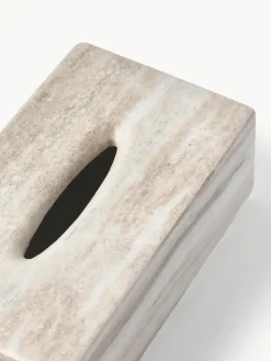 Marmeren tissuebox Simba^Westwing Collection Fashion