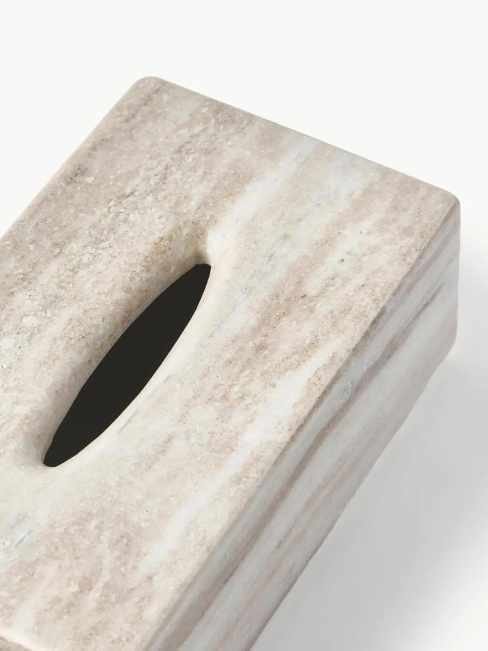 Marmeren tissuebox Simba^Westwing Collection Fashion