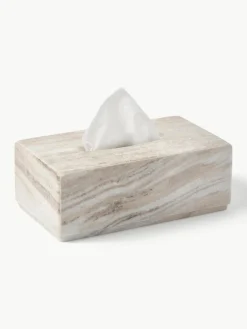 Marmeren tissuebox Simba^Westwing Collection Fashion