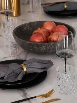 Mat dinerbord Neri met groefstructuur^Bloomingville Sale