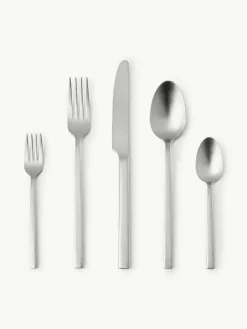 Mat geborstelde bestekset Shine, verschillende setgroottes^Westwing Collection Fashion