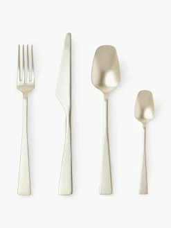 Mat geborstelde bestekset Zest, 6 personen (24-delig)^knIndustrie Clearance