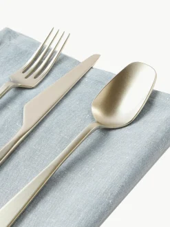 Mat geborstelde bestekset Zest, 6 personen (24-delig)^knIndustrie Clearance