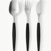 Mat geborstelde bestekset Focus de Luxe, 4 personen (12-delig)^Gense Outlet