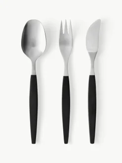 Mat geborstelde bestekset Focus de Luxe, 4 personen (12-delig)^Gense Outlet