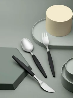 Mat geborstelde bestekset Focus de Luxe, 4 personen (12-delig)^Gense Outlet