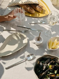 Mat geborstelde lepel Sletten, handgemaakt^Broste Copenhagen Online