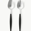 Mat geborstelde saladebestek Focus de Luxe^Gense Outlet