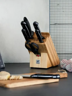 Messenblok Twin Chef uit bamboehout, set van 8^ZWILLING Clearance