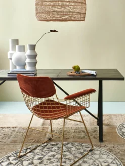 Metalen armstoel Wire^HKLIVING Fashion