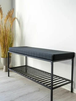 Metalen bank Noel met zitkussen^Westwing Fashion