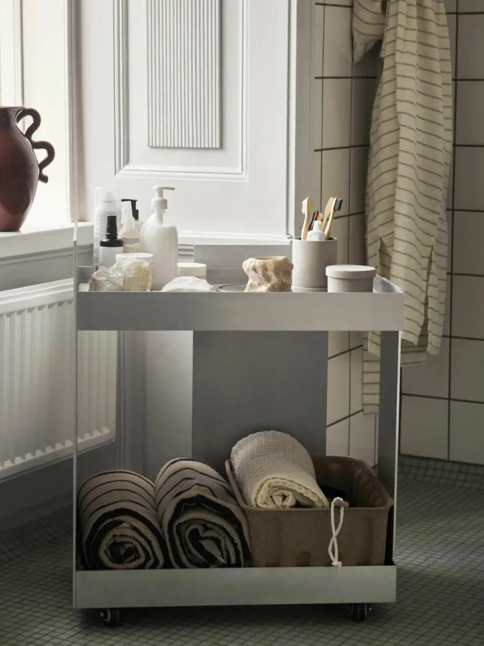 Metalen barcart Lager^ferm LIVING Outlet