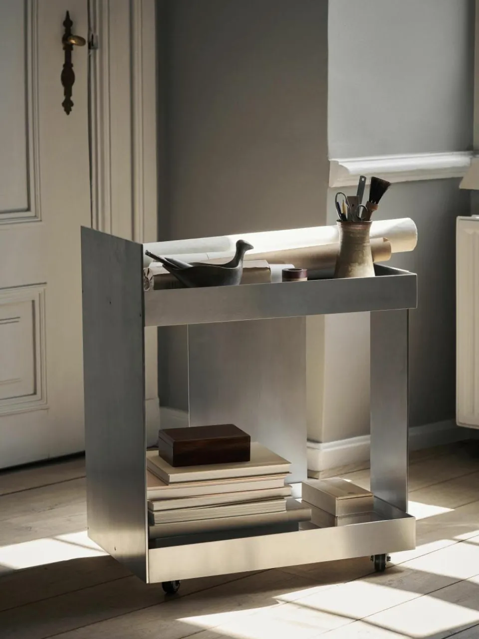Metalen barcart Lager^ferm LIVING Outlet