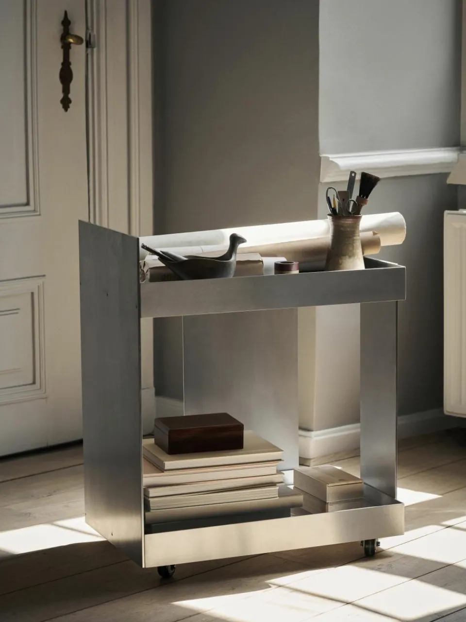 Metalen barcart Lager^ferm LIVING Outlet