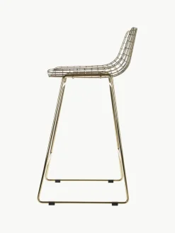 Metalen barstoelen Wire, 2 stuks^HKLIVING Fashion