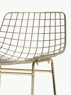 Metalen barstoelen Wire, 2 stuks^HKLIVING Fashion