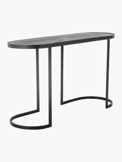 Metalen console Carter met houten blad^Bloomingville Fashion