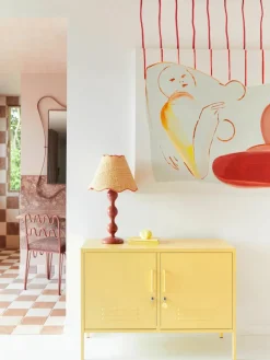 Metalen dressoir The Lowdown^Mustard Made Hot
