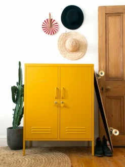 Metalen dressoir The Midi^Mustard Made Fashion