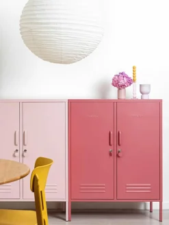 Metalen highboard The Midi^Mustard Made Sale