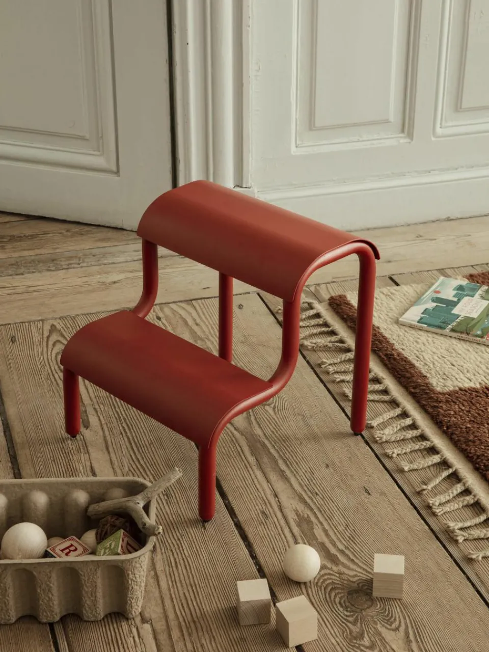 Metalen kinderkruk Up Step^ferm LIVING Kids Hot